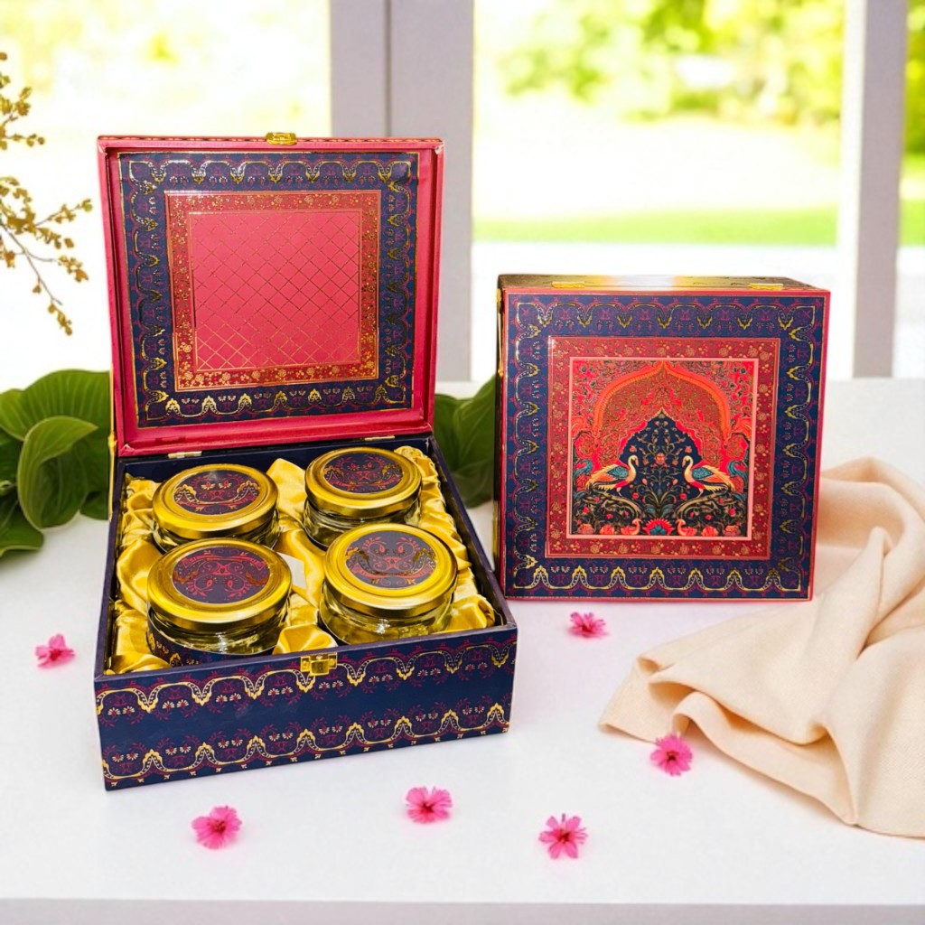 The Heritage Box — peacock miniature art